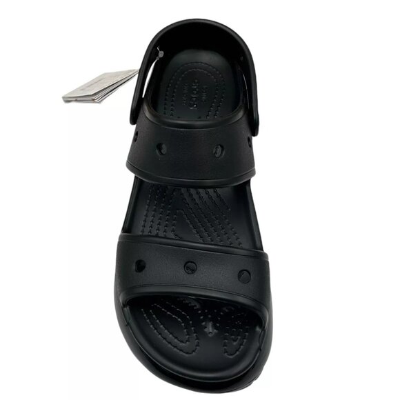 Crocs Women's Mega Crush Sandal Size 8 Black Chunky Platform Water Resistant - Picture 4 of 11